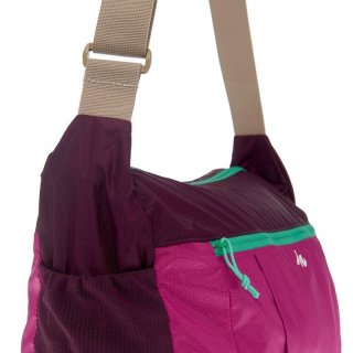 Компактная сумка из полиэстера 15 л. Quechua, малиновый Компактная сумка из полиэстера 15 л. Quechua, малиновый