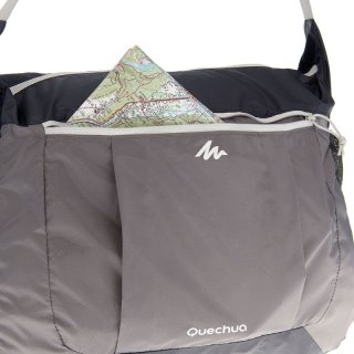 Компактная сумка из полиэстера 15 л. Quechua, серый