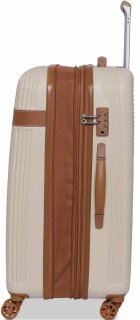 Компактна 4-х колісна валіза 31/45 л IT Luggage Valiant Cream