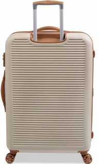 Компактна 4-х колісна валіза 31/45 л IT Luggage Valiant Cream