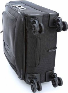 Компактный 4-х колесный чемодан 39 л Travelite Crosslite, черный