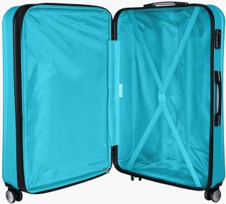 Компактна 4-х колісна валіза 40/49 л IT Luggage Mesmerize Aquamic