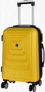 Компактный 4-х колесный чемодан 40/49 л IT Luggage Mesmerize Old Gold