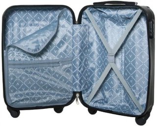 Компактный чемодан на 4-х колесах 35 л Vip Collection Panama 20 Black