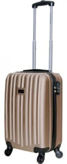 Компактный чемодан на 4-х колесах 35 л Vip Collection Panama 20 Champagne