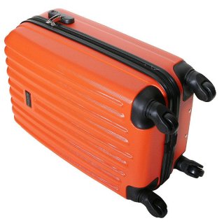 Компактный чемодан на 4-х колесах 35 л Vip Collection Panama 20 Orange