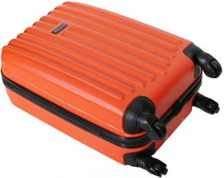 Компактный чемодан на 4-х колесах 35 л Vip Collection Panama 20 Orange