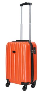 Компактный чемодан на 4-х колесах 35 л Vip Collection Panama 20 Orange