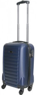 Компактна пластикова валіза 28 л Vip Collection Las Palmas 19 Navy