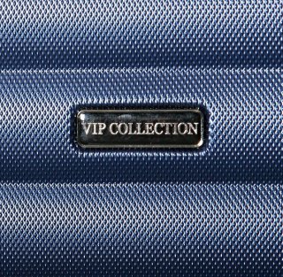 Компактный пластиковый чемодан 28 л Vip Collection Las Palmas 19 Navy