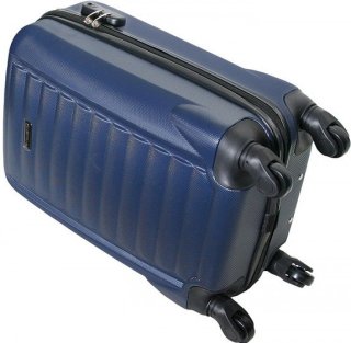 Компактный пластиковый чемодан 28 л Vip Collection Las Palmas 19 Navy