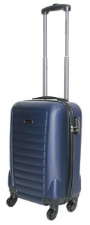 Компактный пластиковый чемодан 28 л Vip Collection Las Palmas 19 Navy