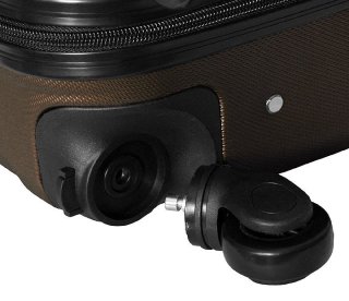Компактный пластиковый чемодан 33 л Vip Collection Costa Brava 18 Brown