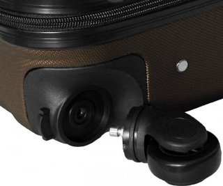 Компактный пластиковый чемодан 33 л Vip Collection Costa Brava 18 Brown