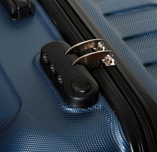 Компактный пластиковый чемодан 33 л Vip Collection Costa Brava 18 Navy
