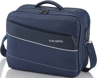 Комплект 4-х колісних валіз та сумки для ноутбука Travelite Kite, синій