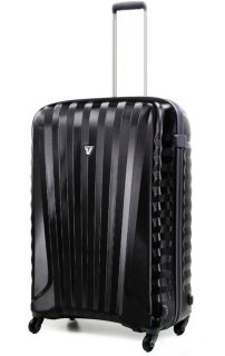 Комплект 4-х колесных чемоданов из поликарбоната Roncato Uno ZIP Black