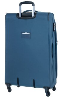 Комплект 4-х колесных чемоданов из ткани March Delta (S/M/XL) Blue