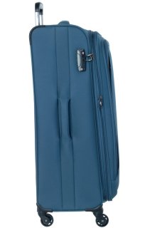 Комплект 4-х колесных чемоданов из ткани March Delta (S/M/XL) Blue