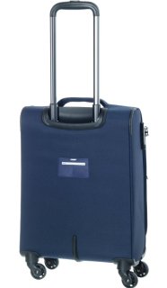Комплект 4-х колесных чемоданов из ткани March Delta (S/M/XL) Dark blu