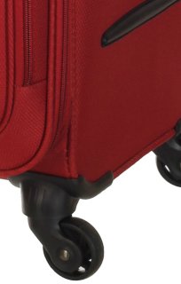 Комплект 4-х колесных чемоданов из ткани March Delta (S/M/XL) Red