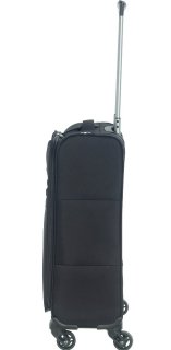 Комплект 4-х колесных чемоданов из ткани March Focus (S/M/XL) Black