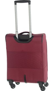 Комплект 4-х колісних валіз з тканини March Focus (S/M/XL) Burgundy
