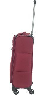 Комплект 4-х колісних валіз з тканини March Focus (S/M/XL) Burgundy
