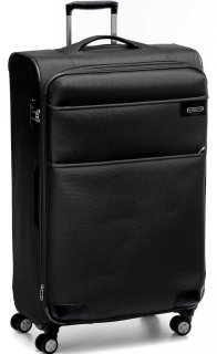 Комплект 4-х колісних валіз Roncato UNO Soft Deluxe Black