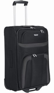 Комплект чемоданов и сумки для ноутбука Travelite Orlando, черный