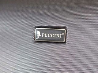 Комплект чемоданов из пластика 4-х колесных PUCCINI, антрацит Комплект чемоданов из пластика 4-х колесных PUCCINI, антрацит