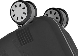 Комплект чемоданов из полипропилена 70/90 л Roncato Light, черный