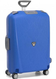 Комплект чемоданов из полипропилена 70/90 л Roncato Light, голубой