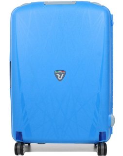 Комплект чемоданов из полипропилена 70/90 л Roncato Light, голубой