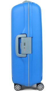 Комплект чемоданов из полипропилена 70/90 л Roncato Light, голубой
