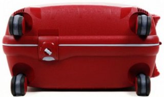 Комплект чемоданов из полипропилена 70/90 л Roncato Light, красный