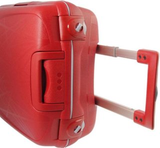 Комплект чемоданов из полипропилена 70/90 л Roncato Light, красный