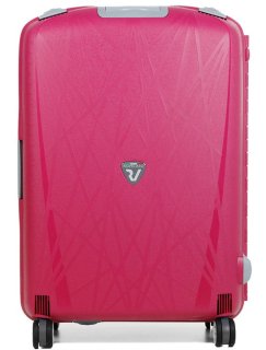 Комплект валіз із поліпропілену 70/90 л Roncato Light, малиновий