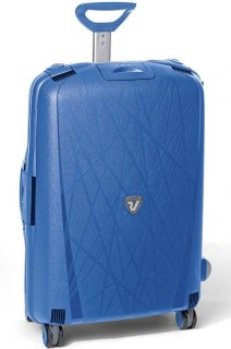 Комплект чемоданов из полипропилена 70/90 л Roncato Light, синий