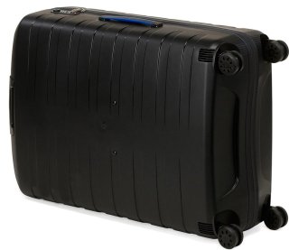 Комплект чемоданов из полипропилена 80/118 л Roncato Box, черный с синим