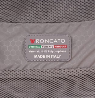 Комплект чемоданов из полипропилена 80/118 л Roncato Box, черный с желтым