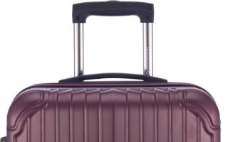 Комплект чемоданов на 4-х колесах Hauptstadtkoffer Qdamm бордовый