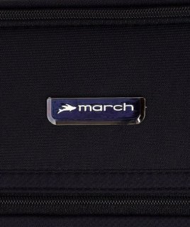 Комплект чемоданов на 4-х колесах March Easy Black