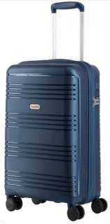 Комплект чемоданов Travelite ZENIT из полипропилена на 4-колесах, Синий
