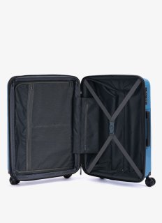 Комплект чемоданов V&V Travel Peace из полипропилена Синий