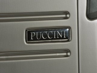 Комплект дорожных пластиковых чемоданов 4-х колесных PUCCINI, антрацит