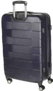 Комплект пластиковых чемоданов March Bumper, темно-синий