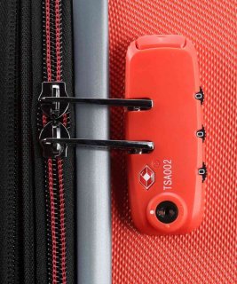 Комплект пластиковых чемоданов Travelite Tourer, оранжевый