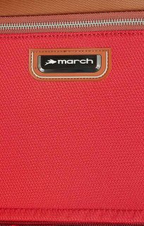 Комплект тканевых 4-х колесных чемоданов (S/M/XL) March Flybird, красный