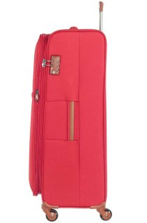 Комплект тканевых 4-х колесных чемоданов (S/M/XL) March Flybird, красный